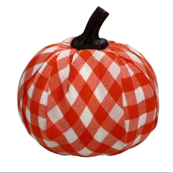 NWT-Give Thanks 🍁 & Fall Breeze- 2 Wood Signs & 2 Buffalo Check Pumpkins Bundle - Picture 7 of 15